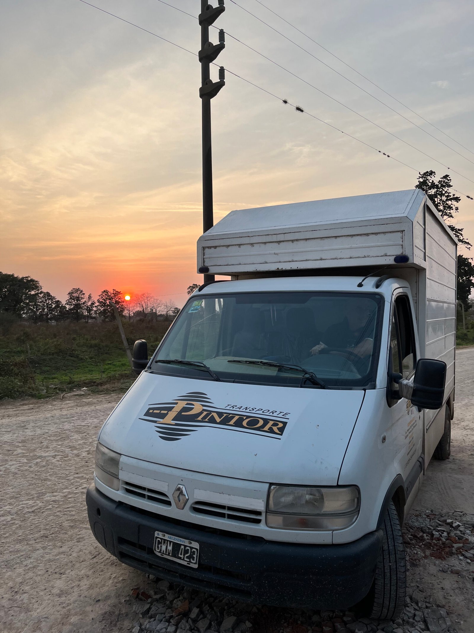 Camión Transporte Pintor